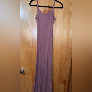 Basic Mauve Maxi Dress